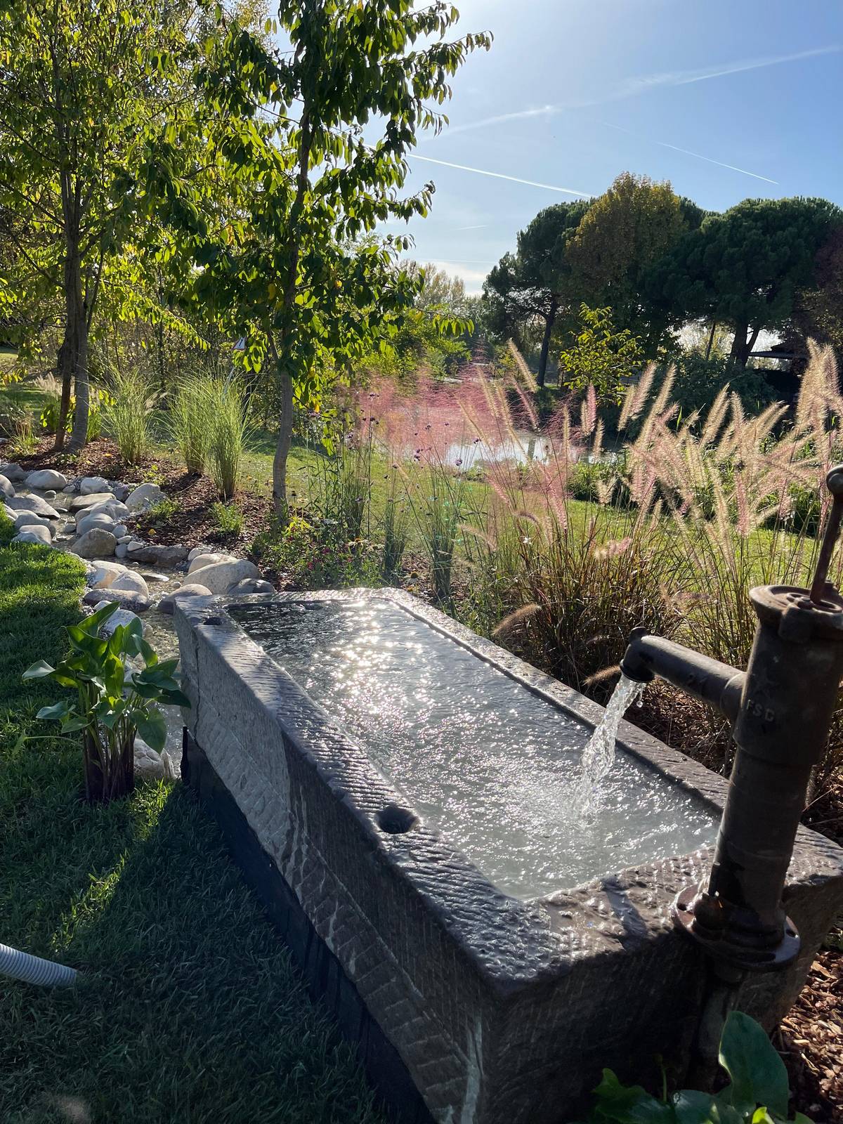 Fontana in pietra