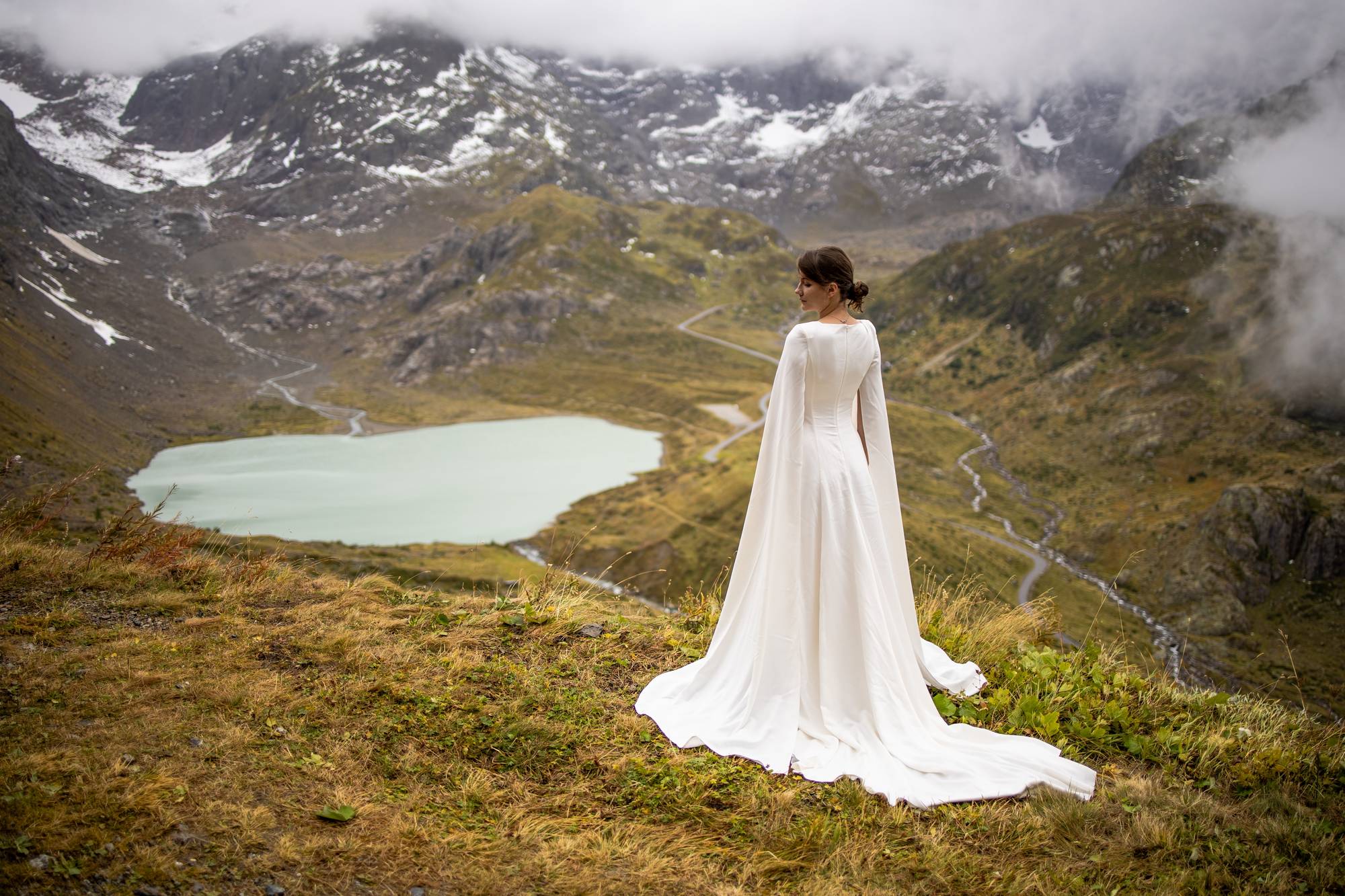 Sposa in montagna