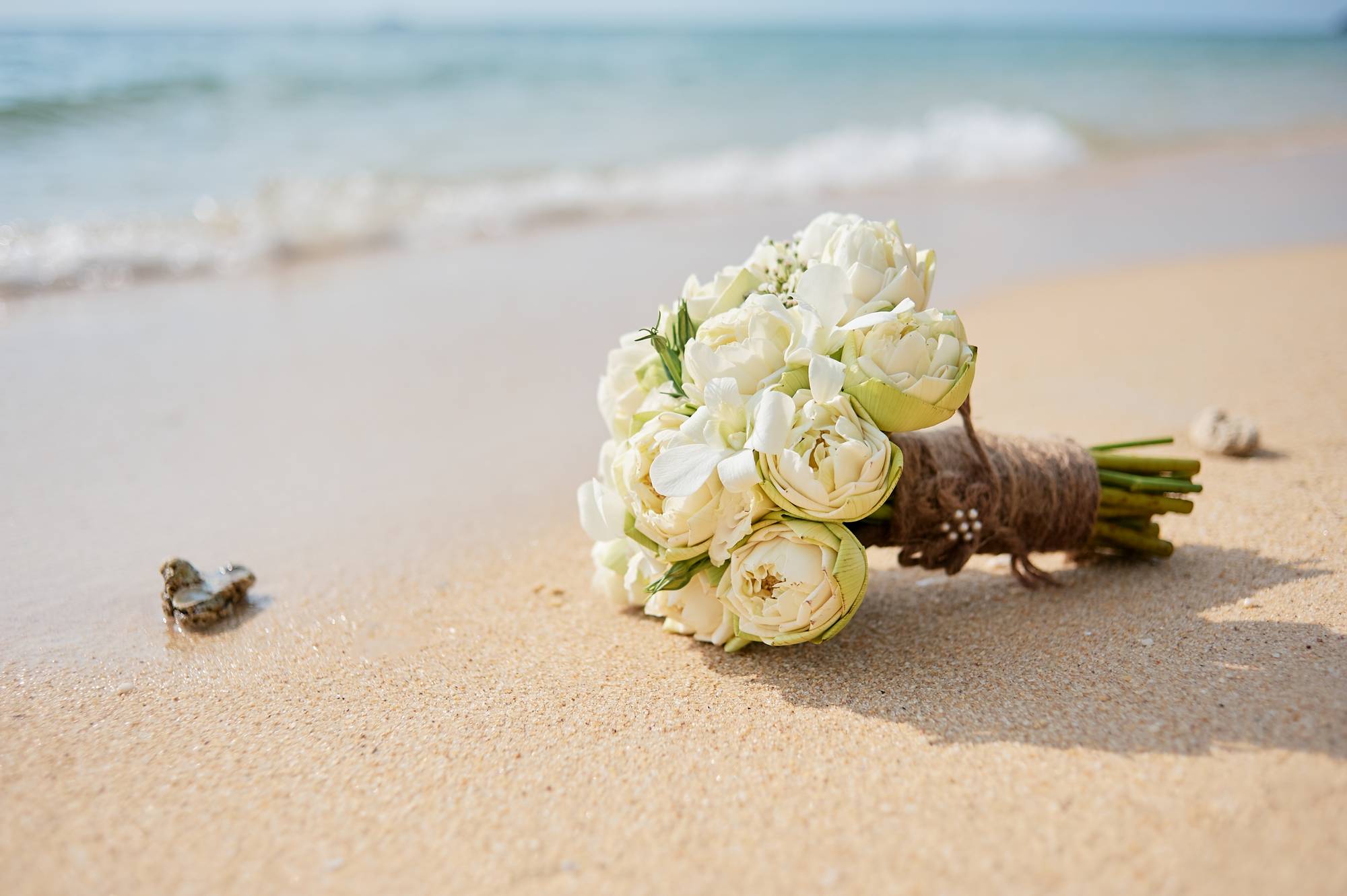 Bouquet sulla sabbia